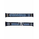 CHAMPIONS šál pletený - modrý