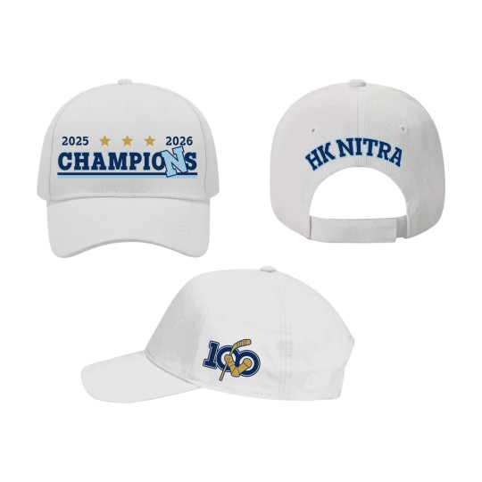 CHAMPIONS šiltovka - biela