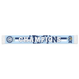 CHAMPIONS šál detský - modrý
