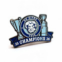 Odznak s logom CHAMPIONS