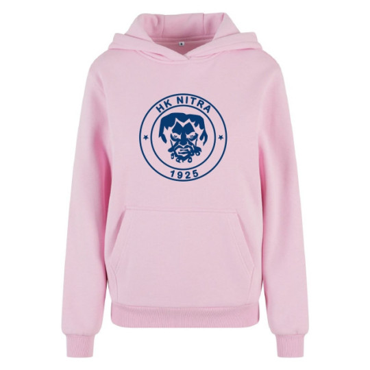 Dámska mikina RUŽOVÁ s výšivkou LOGO