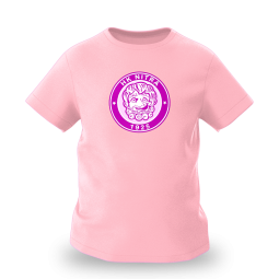 Detské tričko s LOGOM ružové