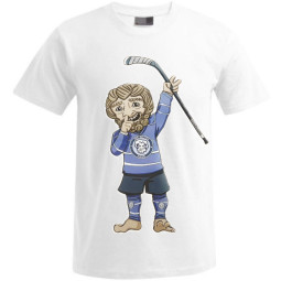 Detské tričko BIELE Corgi s hokejkou