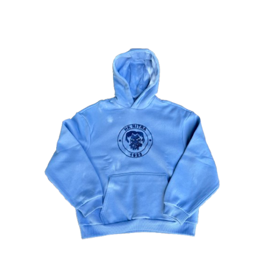 Dámska Mikina BLEDOMODRÁ s výšivkou LOGO