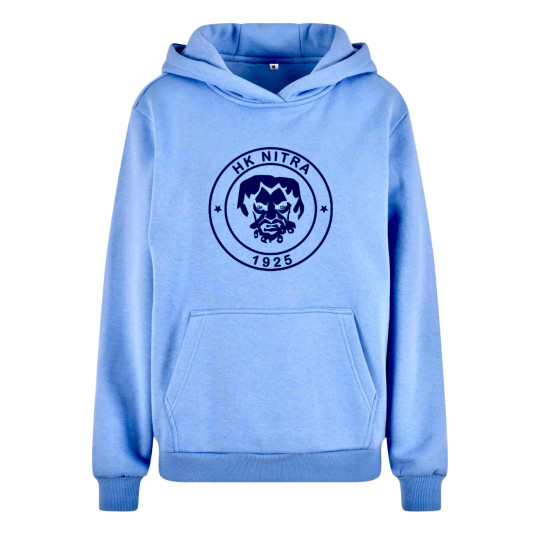 Dámska Mikina BLEDOMODRÁ s výšivkou LOGO