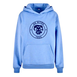 Pánska Mikina BLEDOMODRÁ s výšivkou LOGO