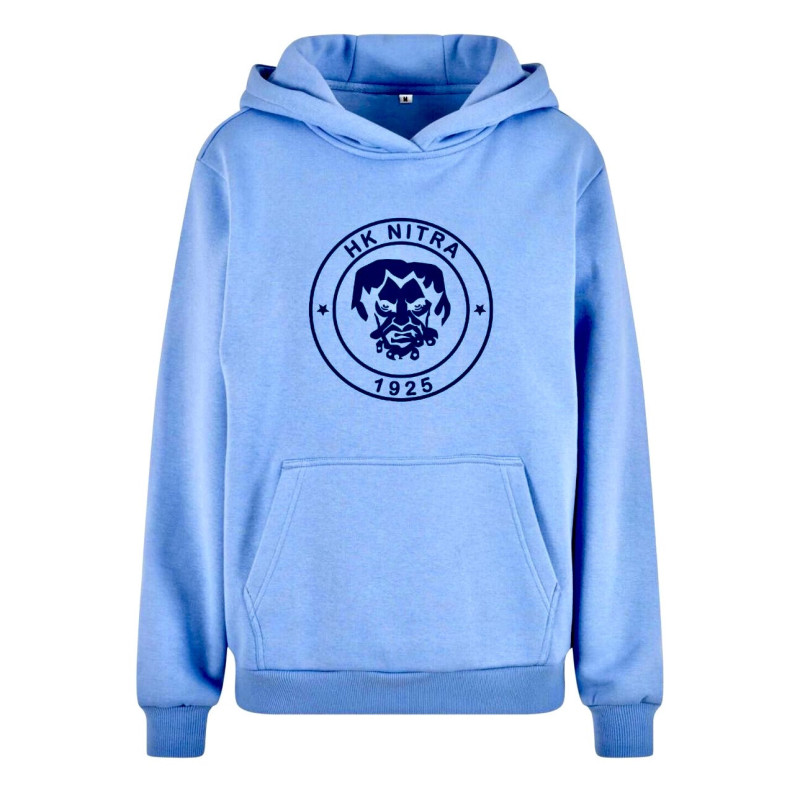 Pánska Mikina BLEDOMODRÁ s výšivkou LOGO