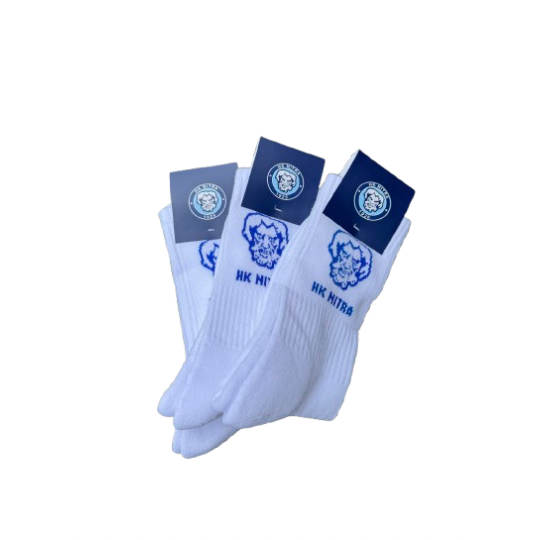 Ponožky HK Nitra s Corgoňom 3-BALENIE - biele