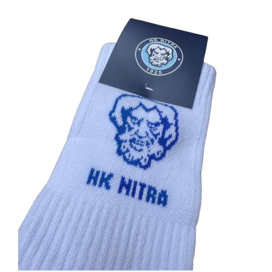Ponožky HK Nitra s Corgoňom 1 pár - biele