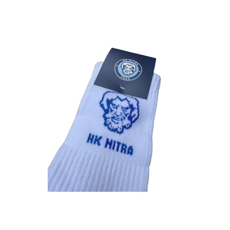 Ponožky HK Nitra s Corgoňom 1 pár - biele