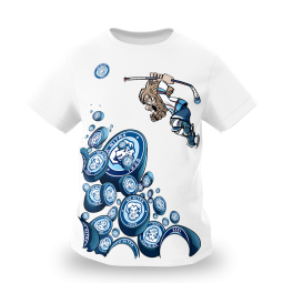 Detské tričko CORGI PUKY biele