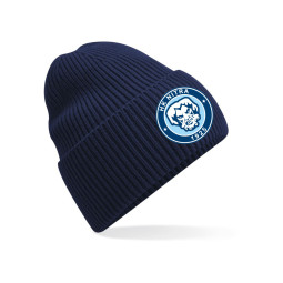 Zimná čiapka MODRÁ s LOGOM