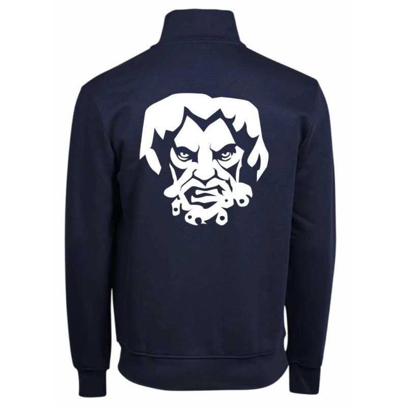 Mikina na zips NAVY - 100 rokov