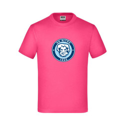 Detské tričko s klubovým LOGOM ružové