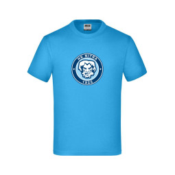 Detské tričko s klubovým LOGOM modré