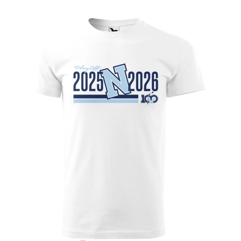 Tričko PLAY-OFF biele - sezóna 2025/2026