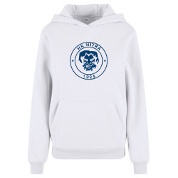 Dámska mikina biela s 3D LOGOM